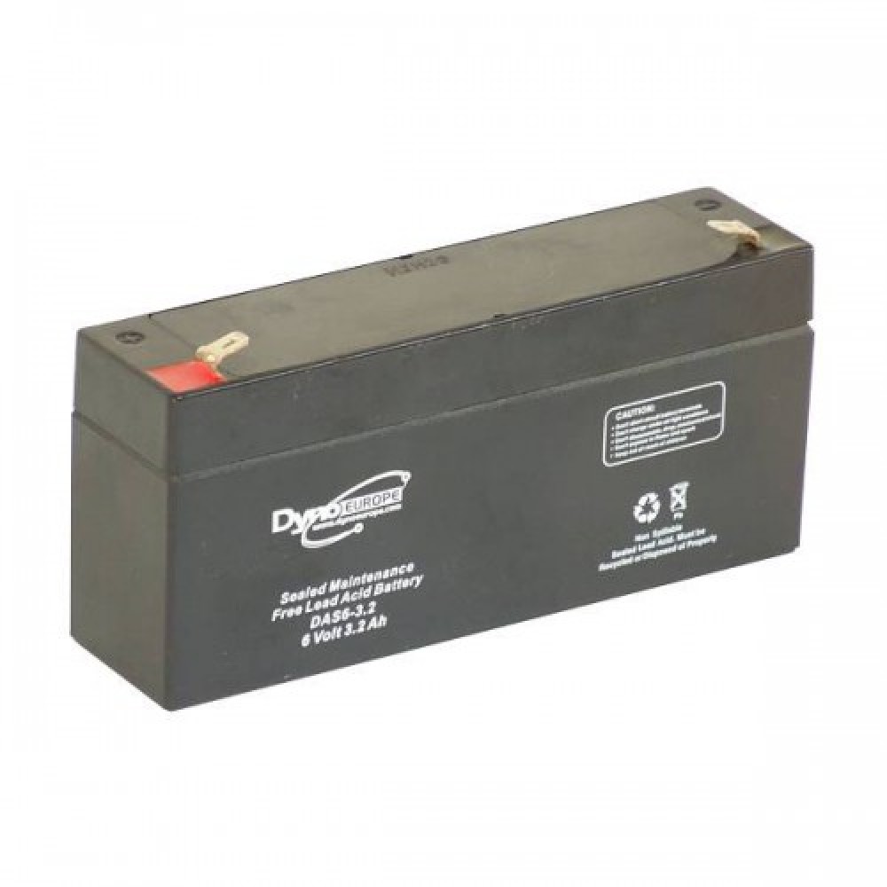 Baterie AGM DYNO 6V 3.2Ah/C20, 2.8Ah/C5